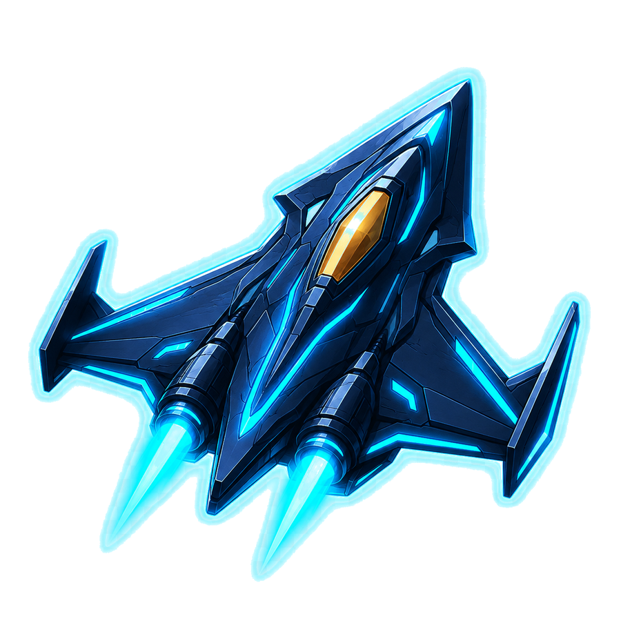 Galactic Conquest starfighter